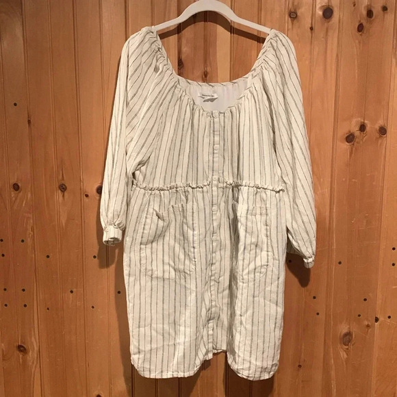 EMERSON FRY dress jasmine mini stripe dress - Picture 2 of 9